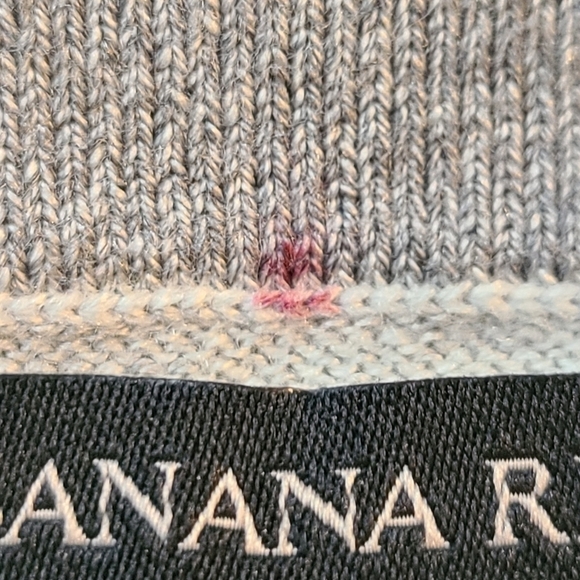 Silk Cotton Cashmere Blend Collegiate Sweater, Size Large - Picture 12 of 12